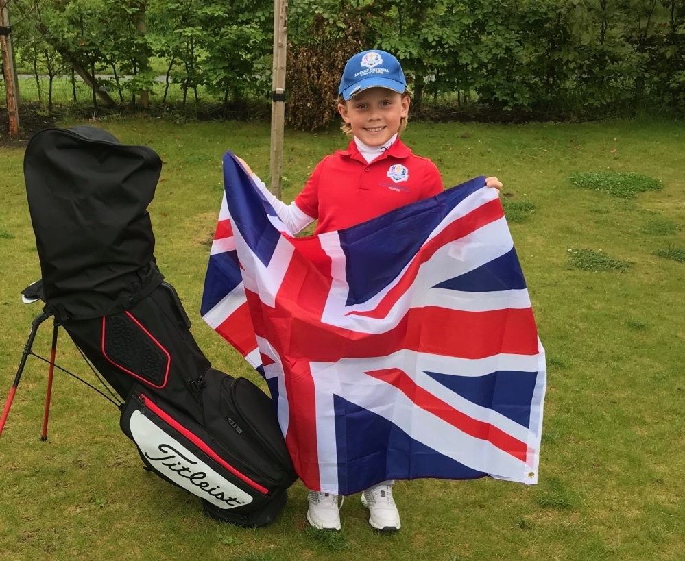 Golf: Seven-year-old from Tonbridge has world at his feet